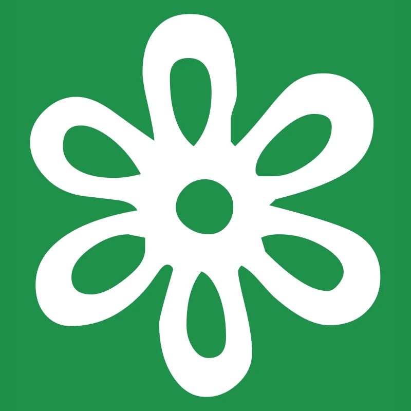 Ornament oder weisse Blume (Vectorgraphic)