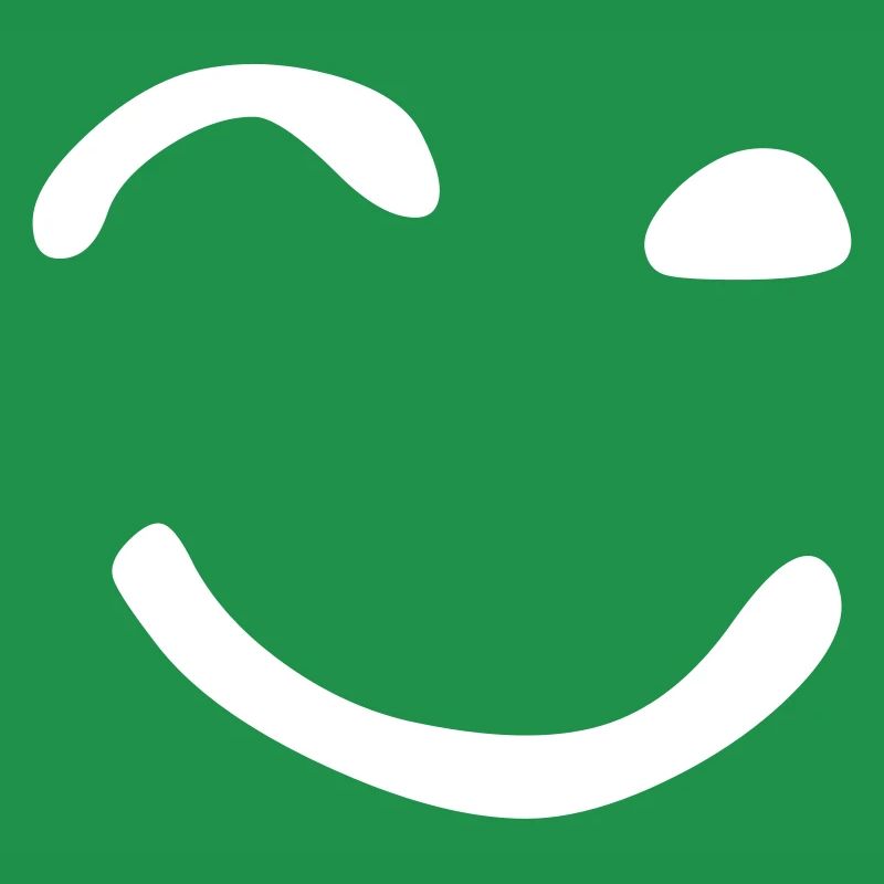 The winking face