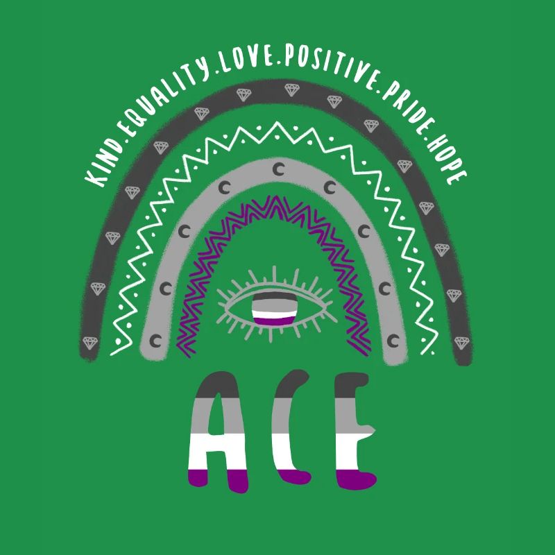 Boho Rainbow Ace Pride