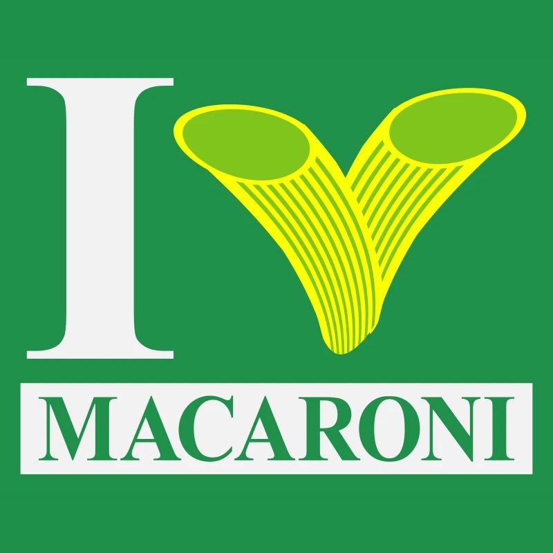 Ich liebe Makkaroni