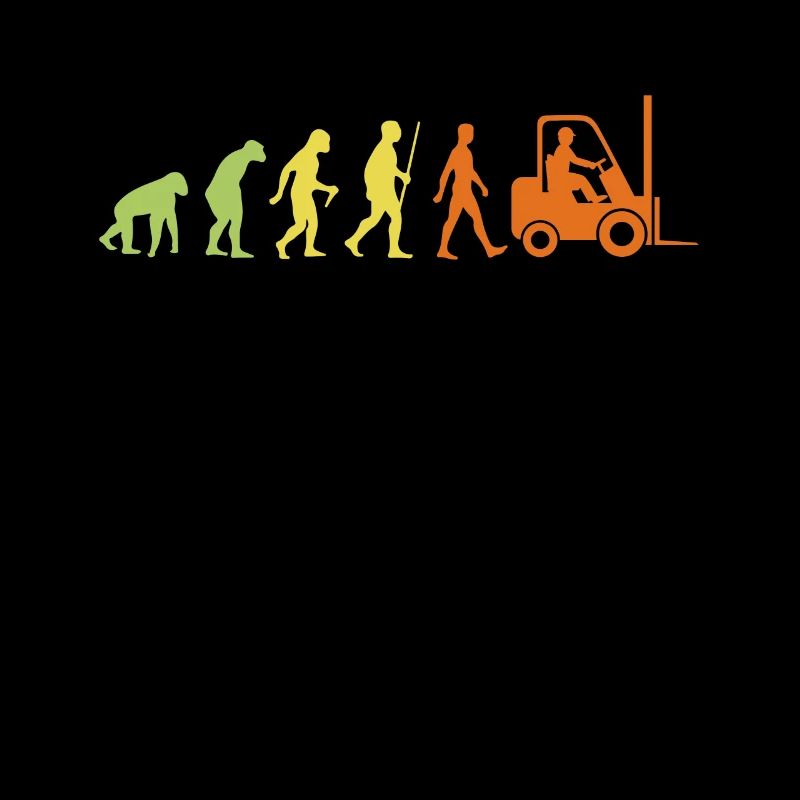 Evolution zur Gabelstapler-Arbeitskraft