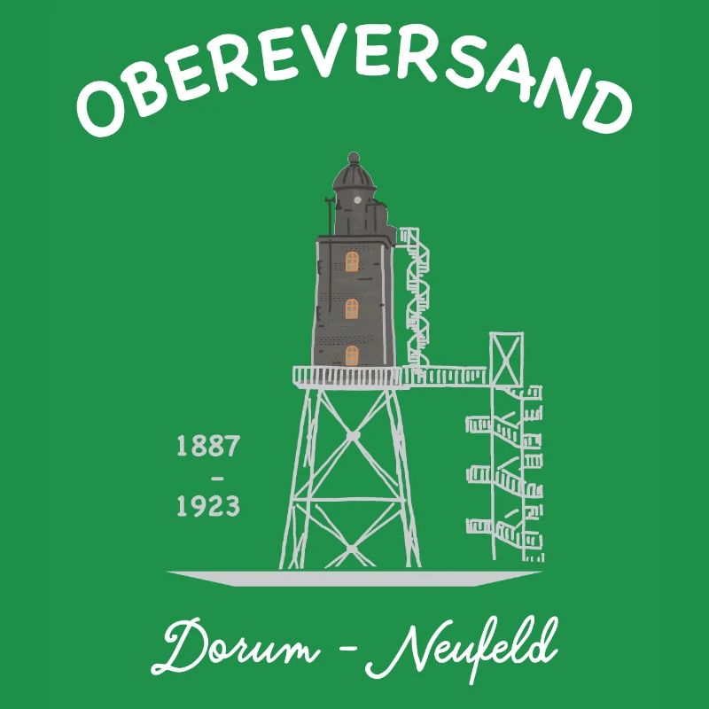 Leuchtturm Dorum - Neufeld, deutsche Nordseeküste