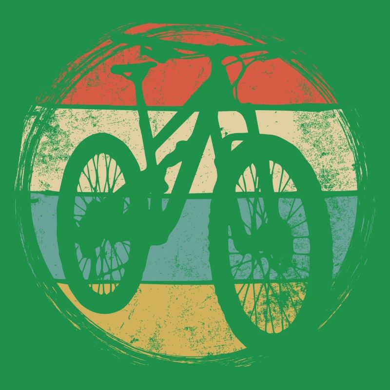 Rayures Décisif Rétro Cycle
