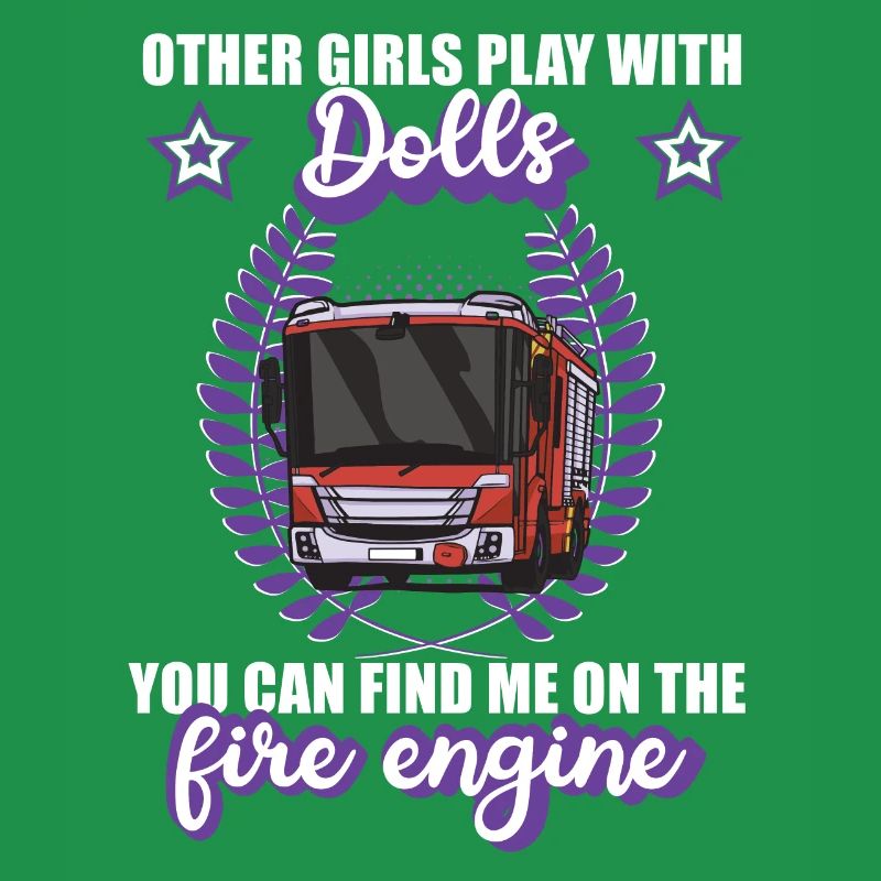 Firefighter Firefighter Fire Engine Profession Gift