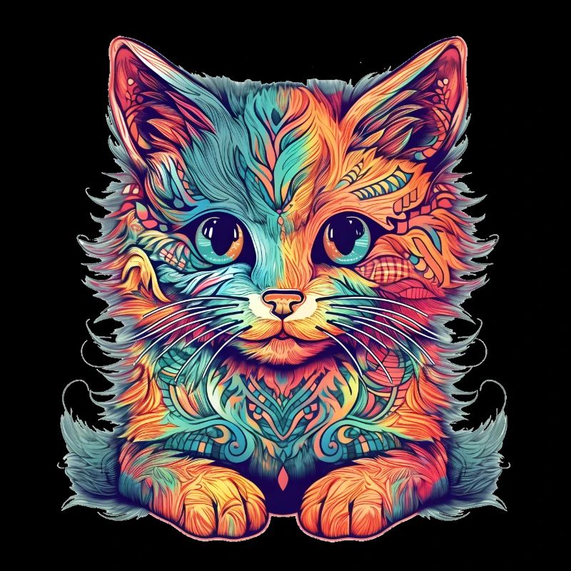 Chat abstrait