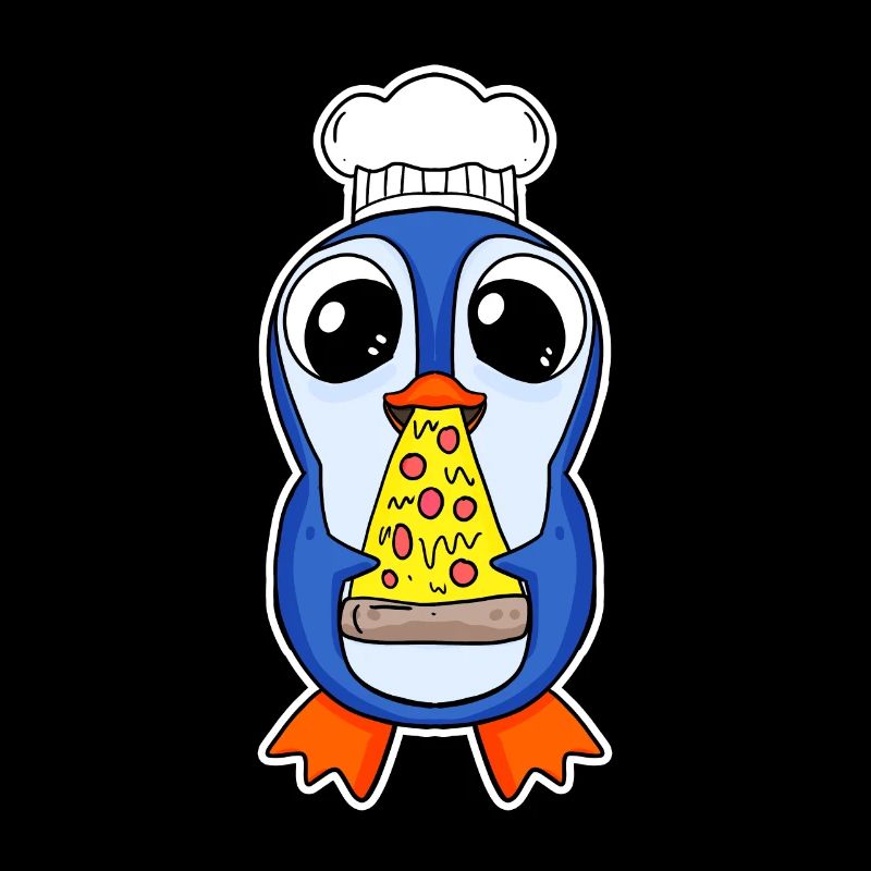 Gourmet Penguin Pizza
