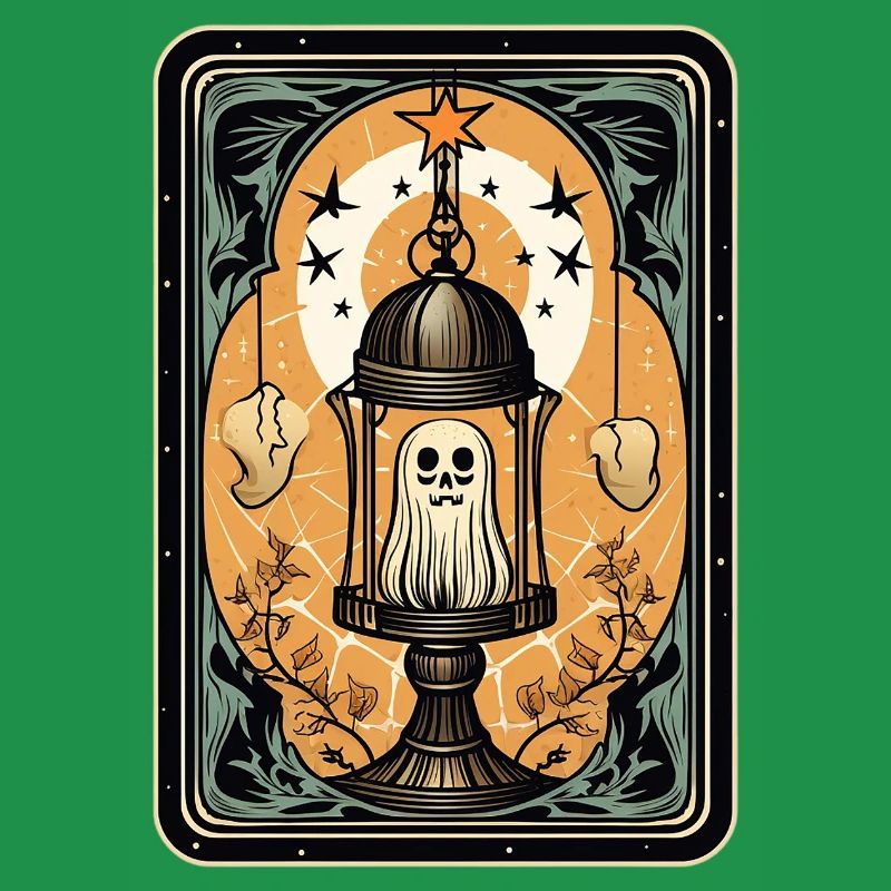 Fantôme dans une cage Cage de Tarot