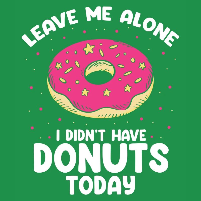 Design de beignets « Leave me alone »