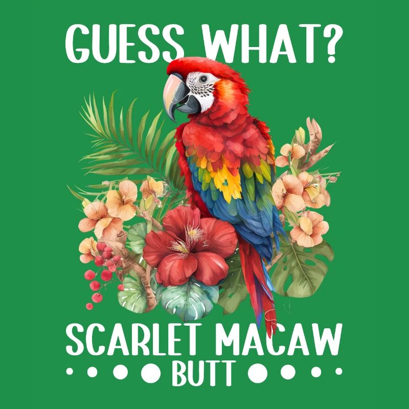 Devinez quoi ? Mouton d'ara écarlate