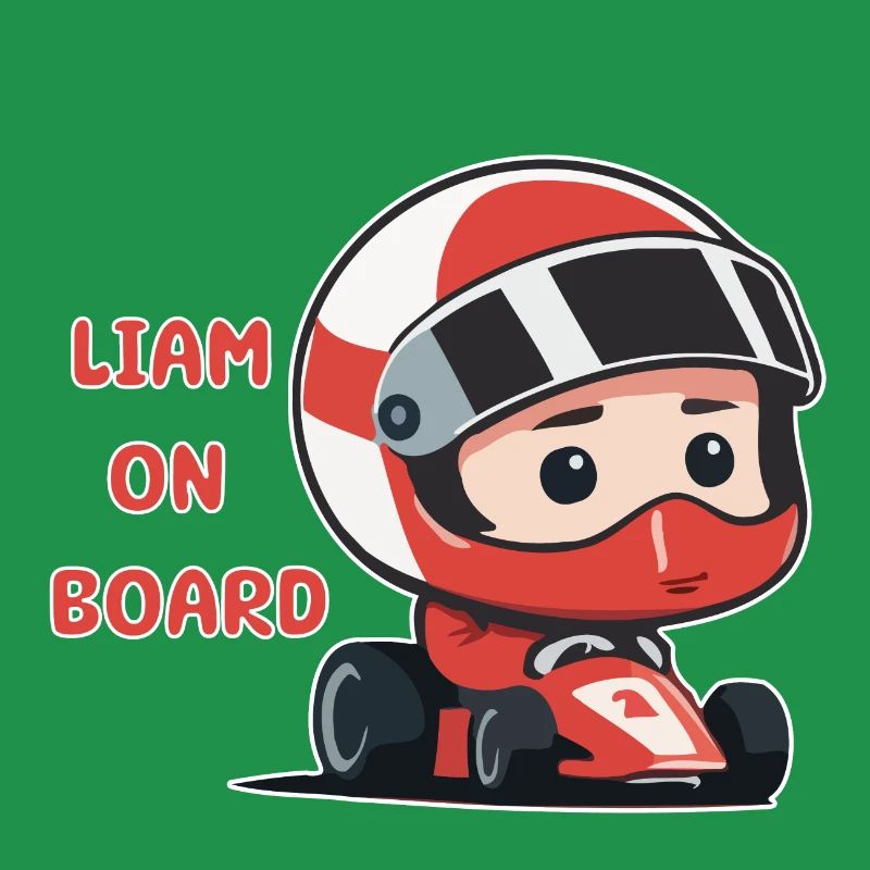 Liam à bord