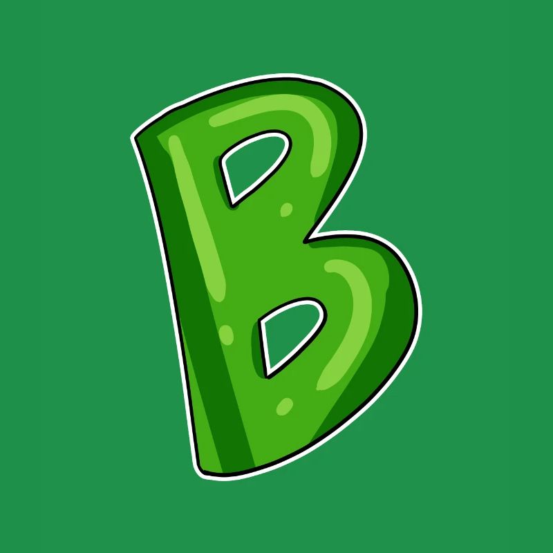 Buchstabe B - Anfangsbuchstabe B