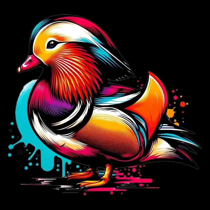 Mandarin duck