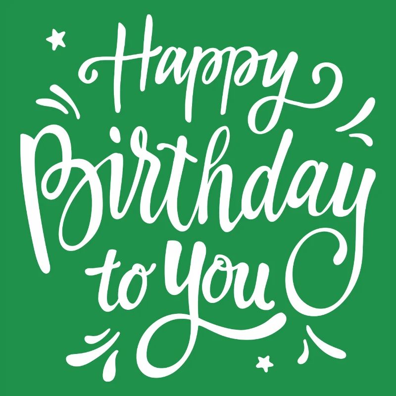 Geburtstagsskript handschriftliche Feier