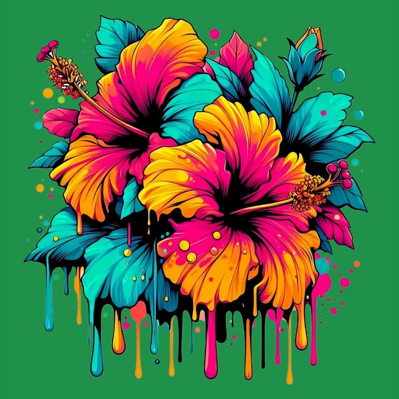 Fleurs d’hibiscus