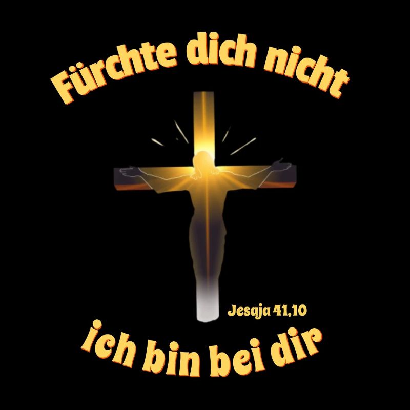 Shining Cross Message Jesus Saying Isaiah