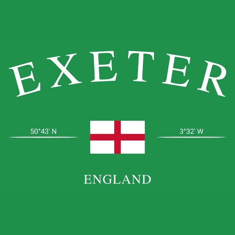 Exeter, Angleterre – Souvenirs et cadeaux de vacances