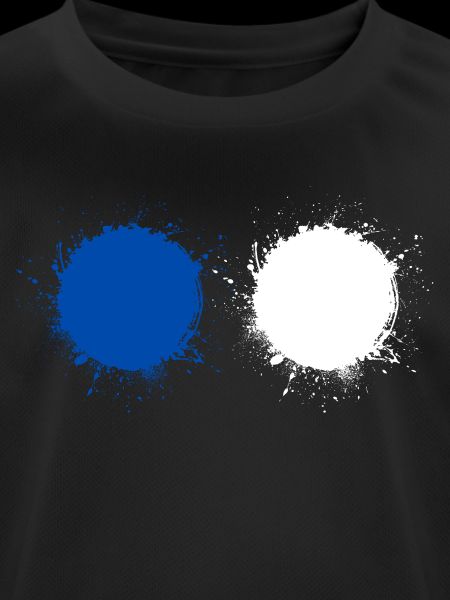 Blue White