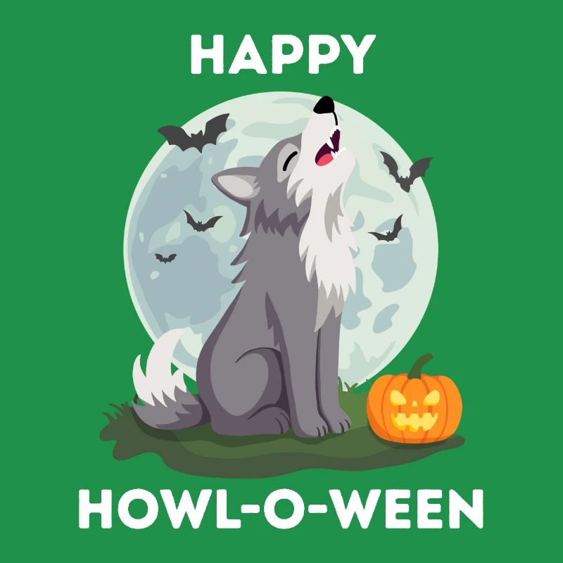 Drôle d’Halloween – Howl-o-ween Wolf