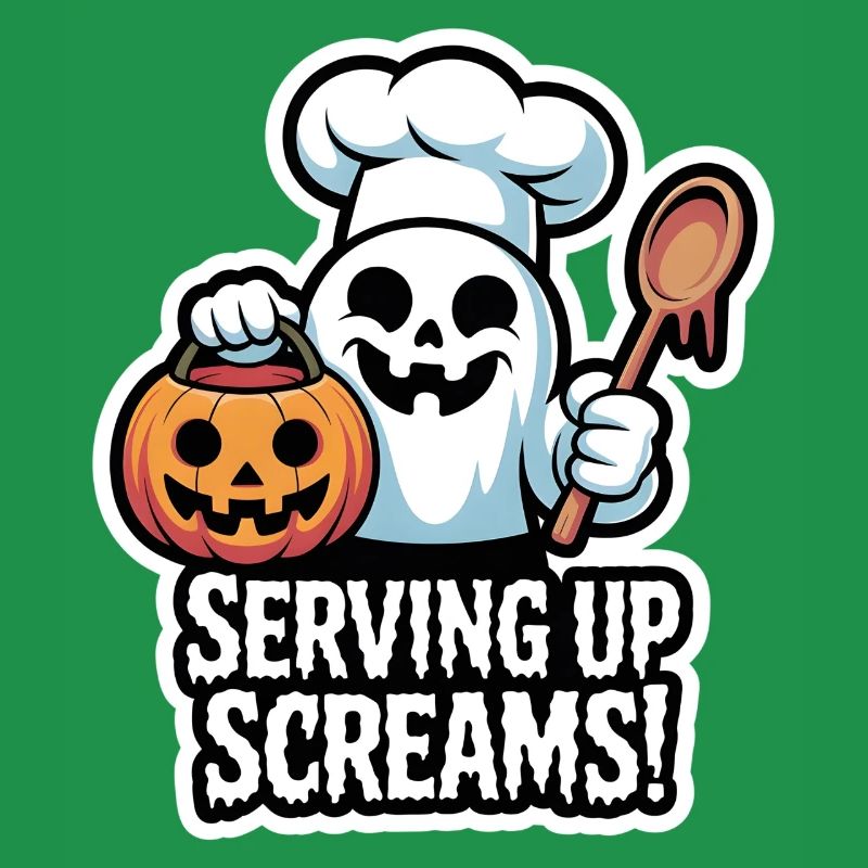 Chef Boo – Spooky Cute Halloween Ghost Spoon