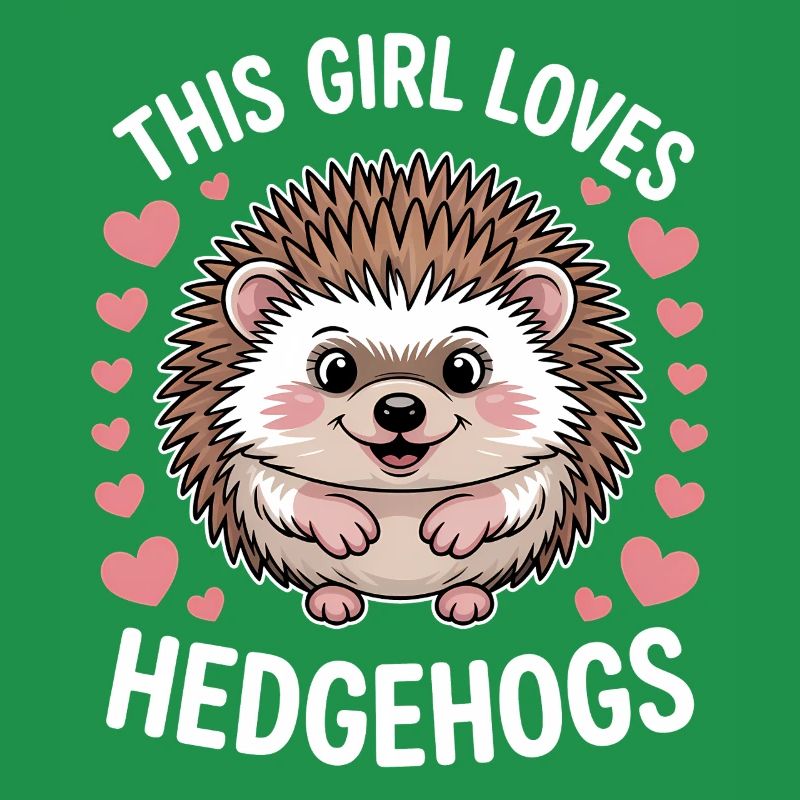 Igel Spruch Mädchen Lustiges Igel Geschenk
