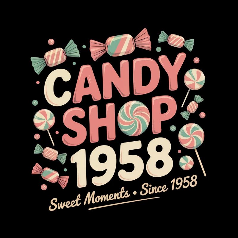 Vintage Süßwaren Werbung