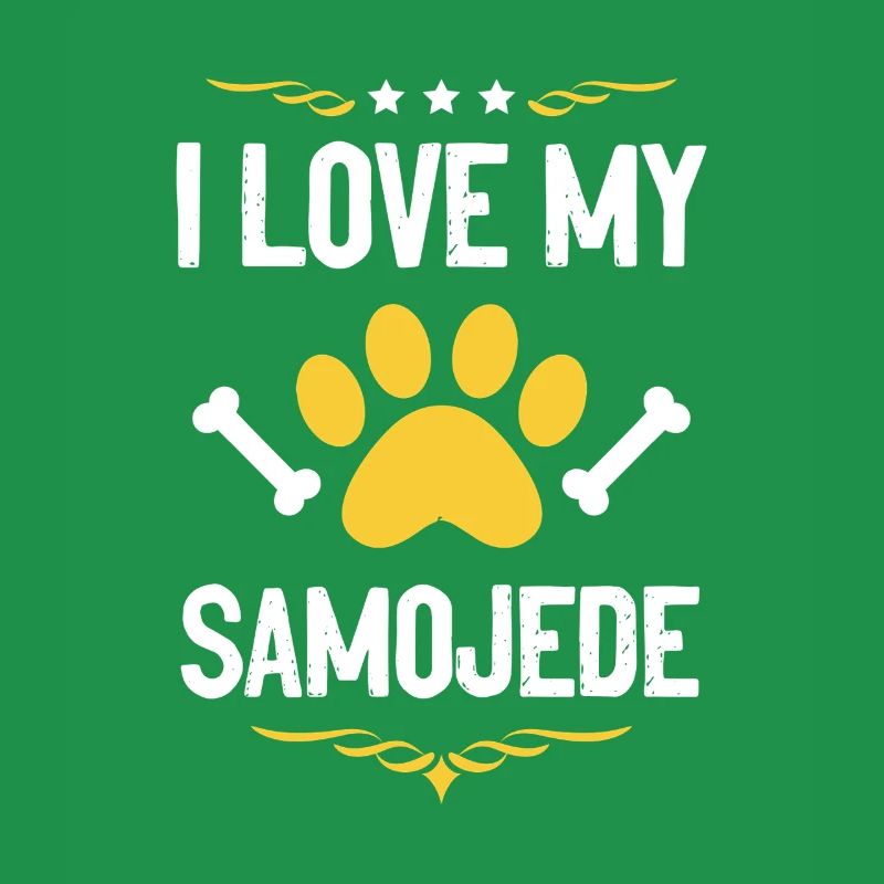 Ich liebe Samojede