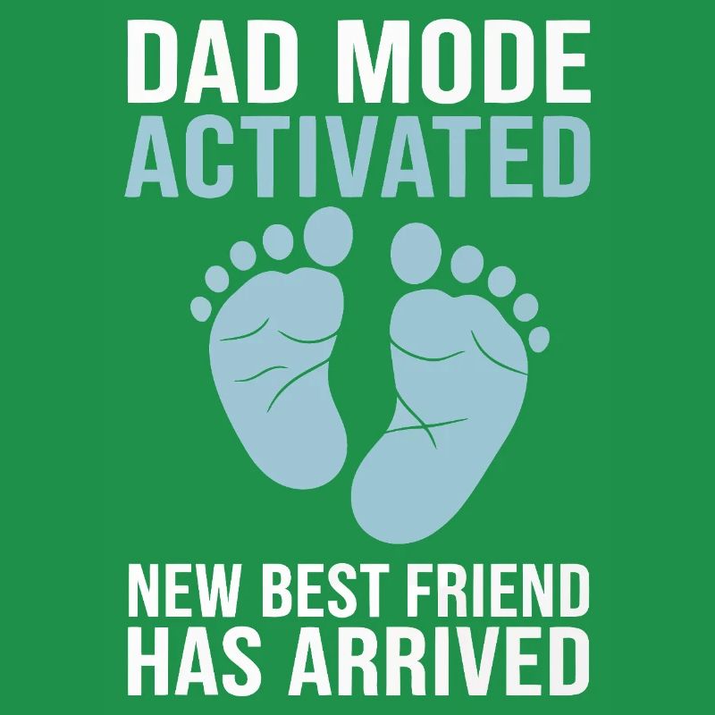 Le mode papa active l’arrivée de bébé