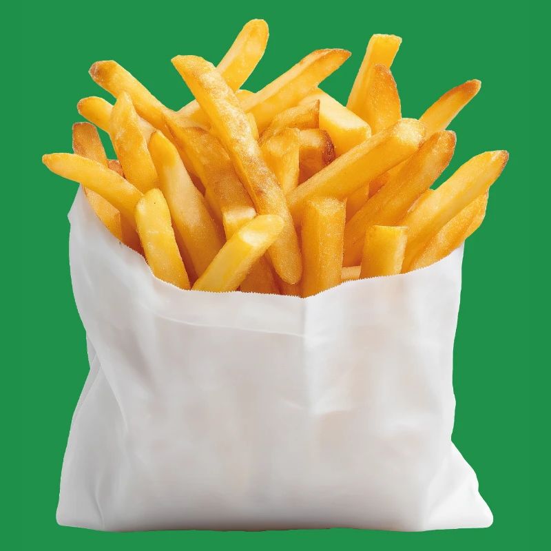 Frites Sac de restauration rapide