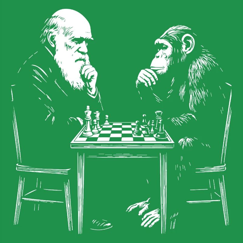 Darwin joue aux échecs avec un singe - Jeu d’évolution