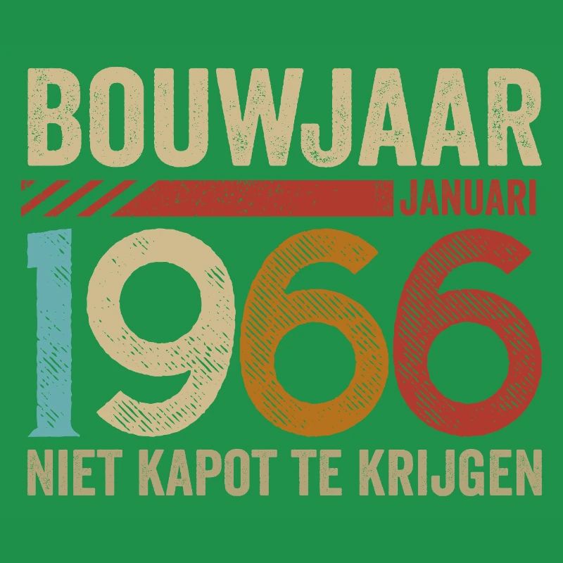 Year of construction January 1966 cannot be broken