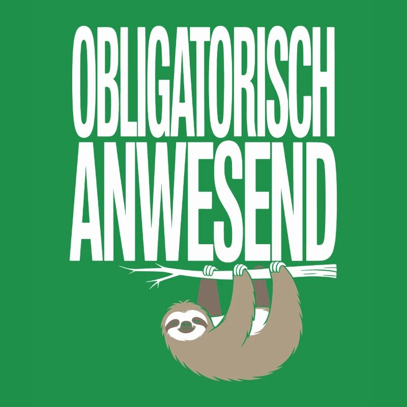 Mandatory Present Sloth Telco Meeting Office