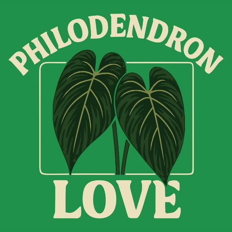 Amour des philodendrons