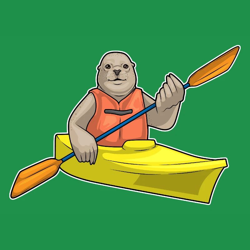 Petit bateau phoque