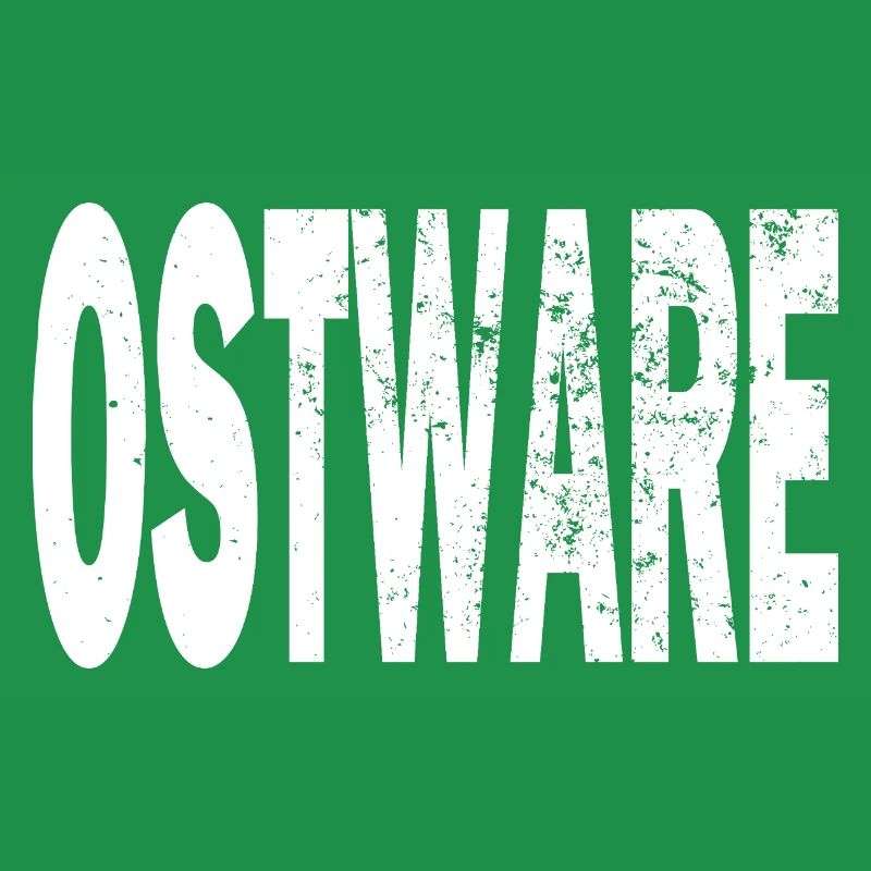 T-shirt à capuche Ostalgie Ostware Ostalgie Fun Fun