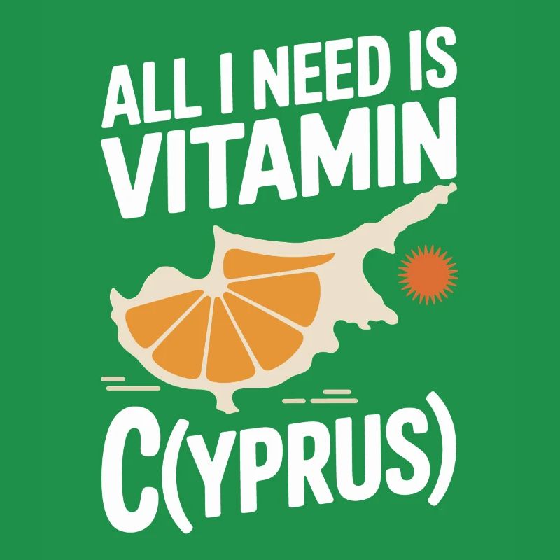 Chypre Tout ce dont j’ai besoin, c’est de vitamines Chypre Drapeau chypriote
