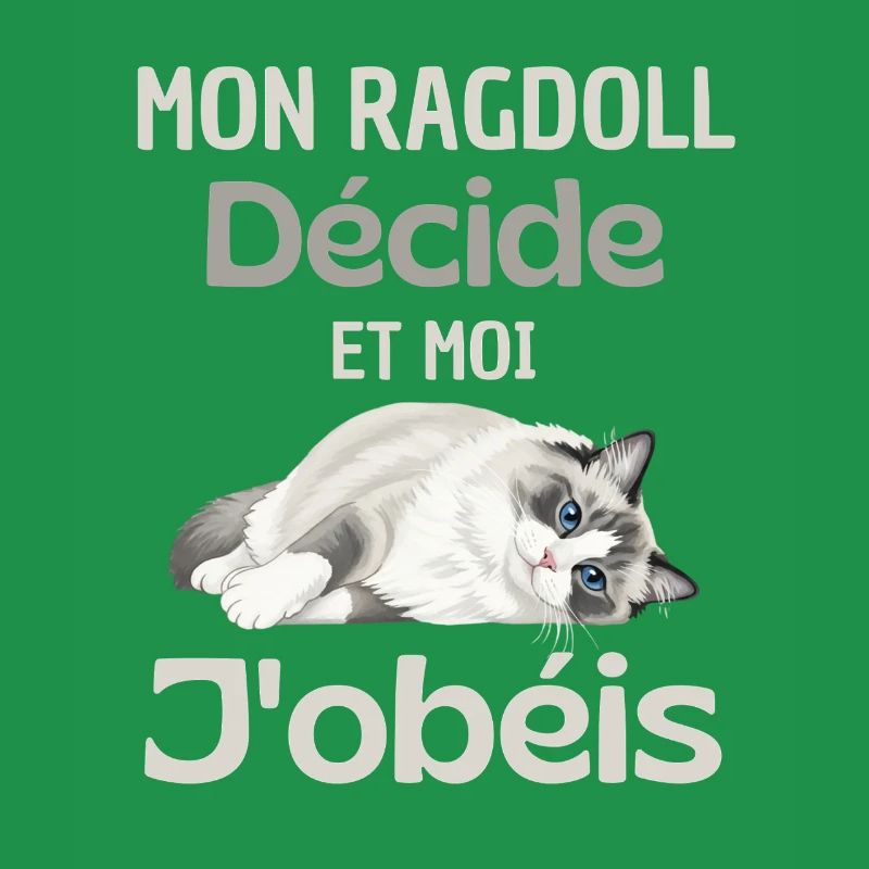 My ragdoll decides, I obey