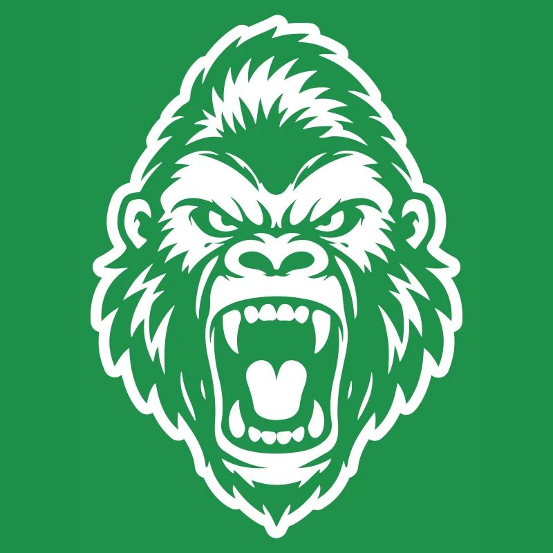 Gorilla Kopf