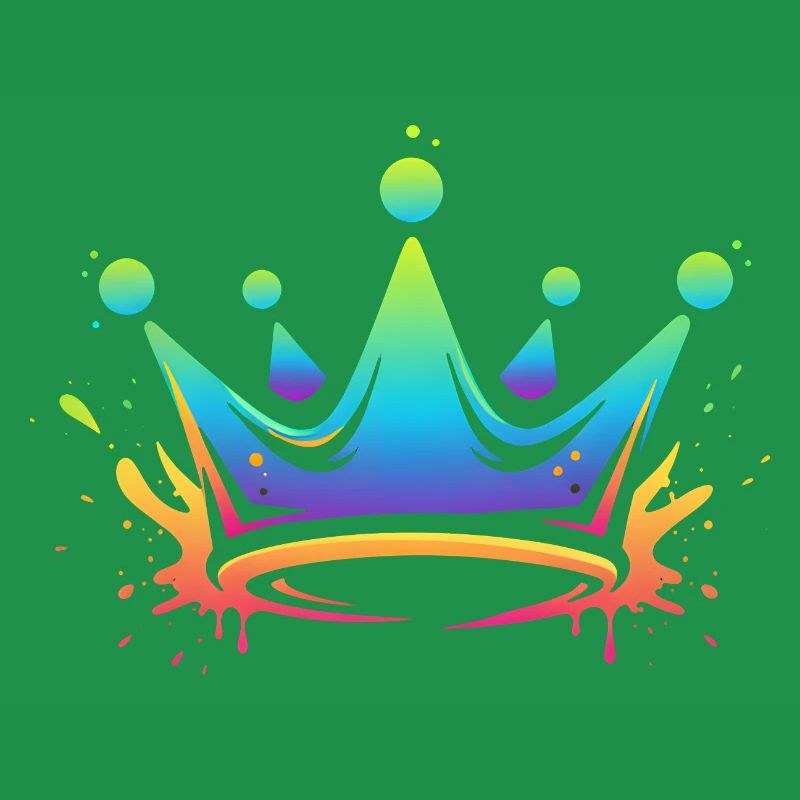 Rainbow Crowns Splash