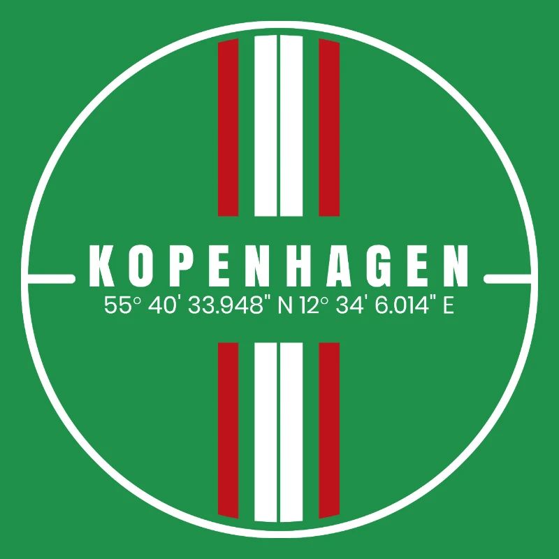 Coordonnées de Copenhague