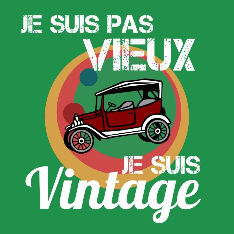 Ich bin kein altes Oldtimer-Auto