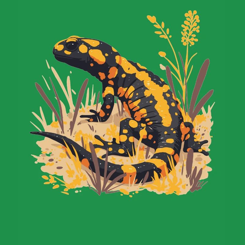 Feuersalamander Salamander