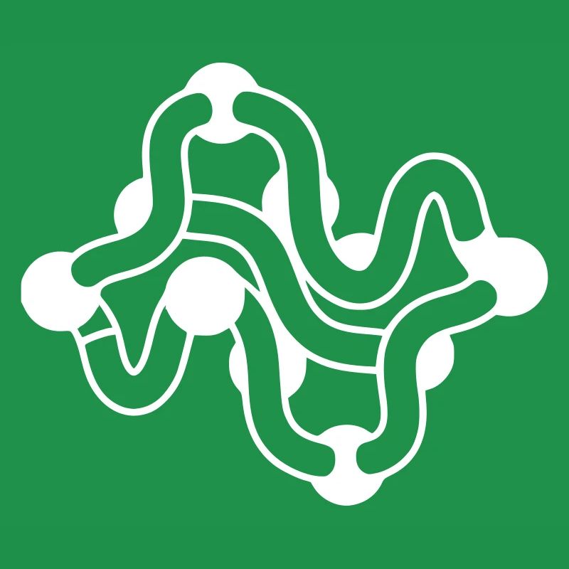 Protein folding molecule chain