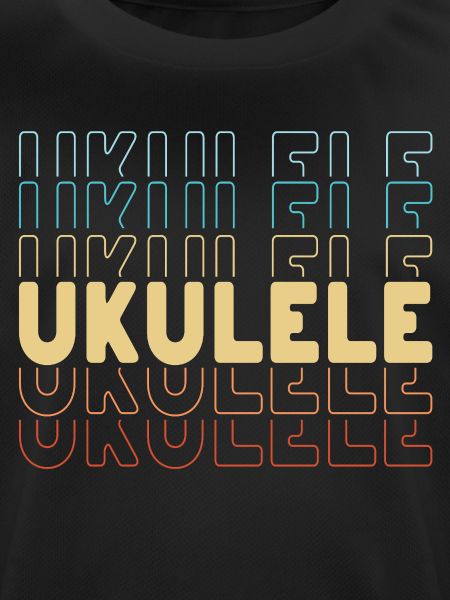 Ukulele typography
