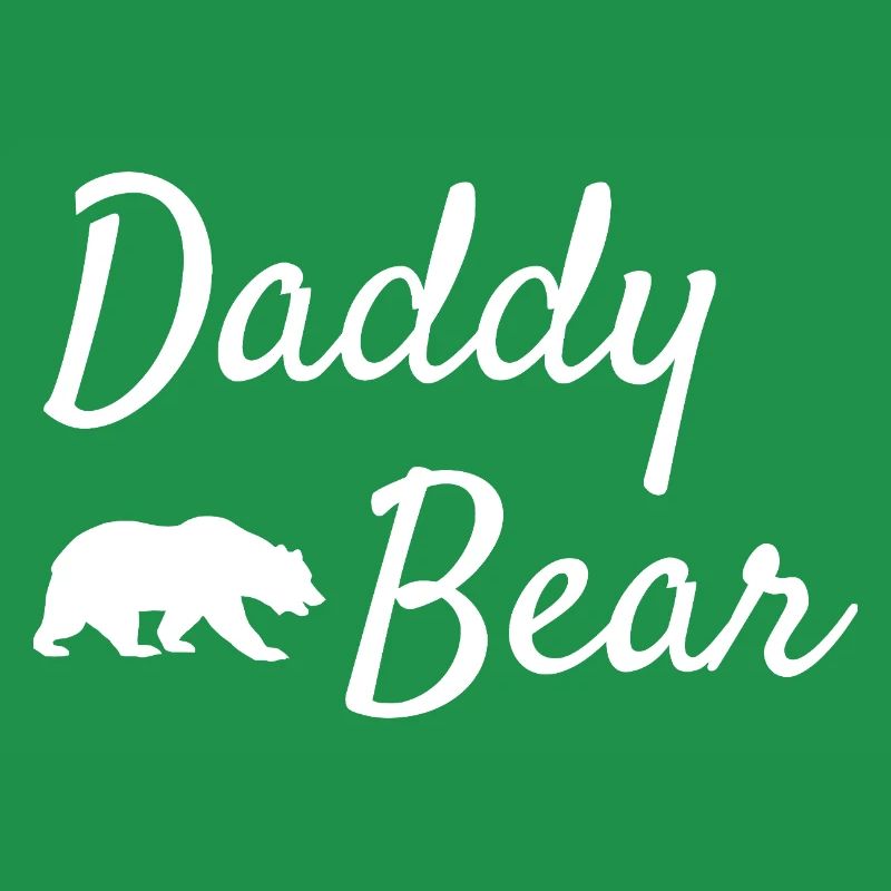 Daddy Bear Script-Logo