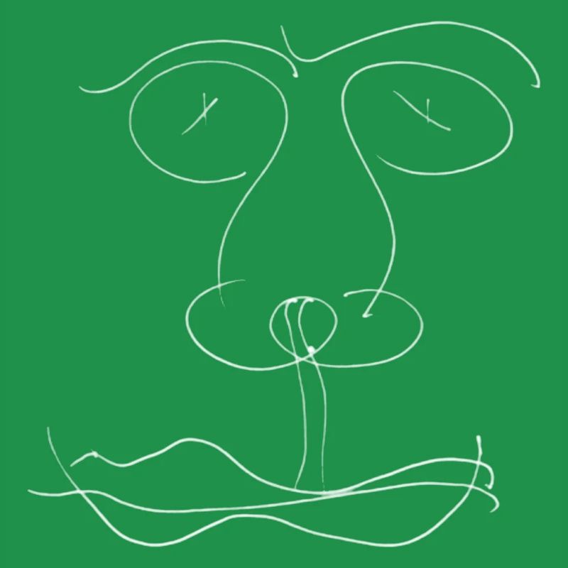 Minimalist Head Drawing