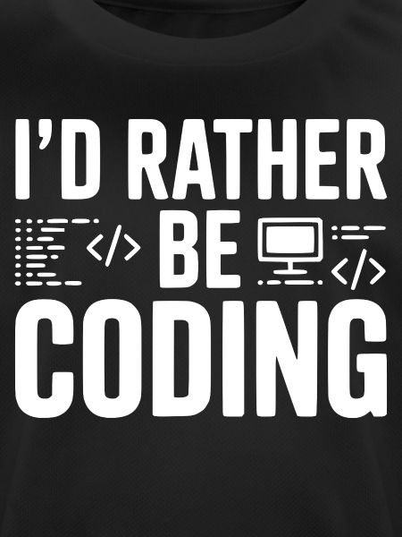 Je préfère coder