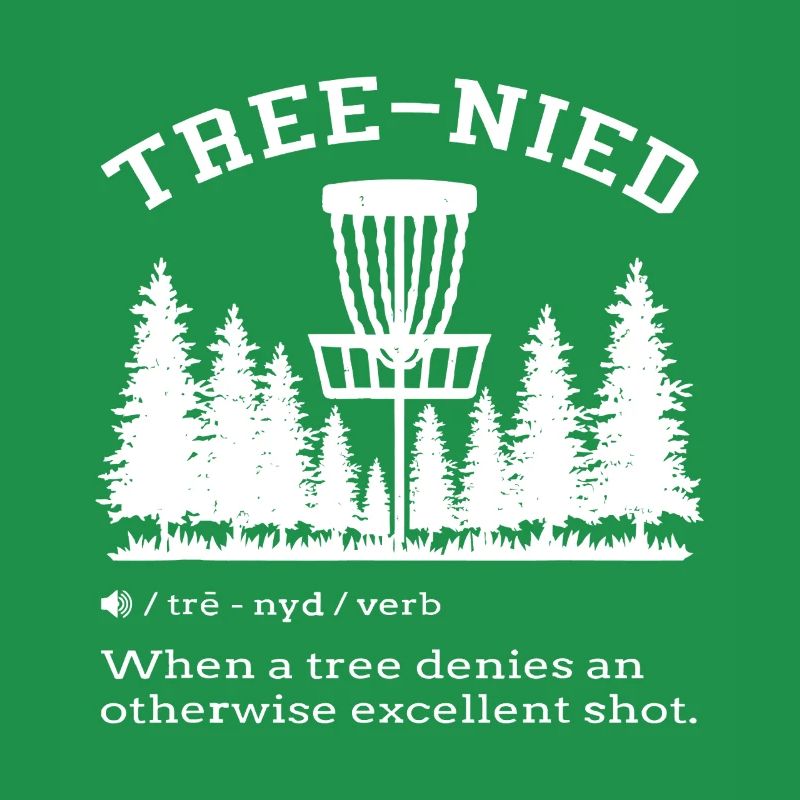 Arbre refusé : Tee du Forest Disc Golf