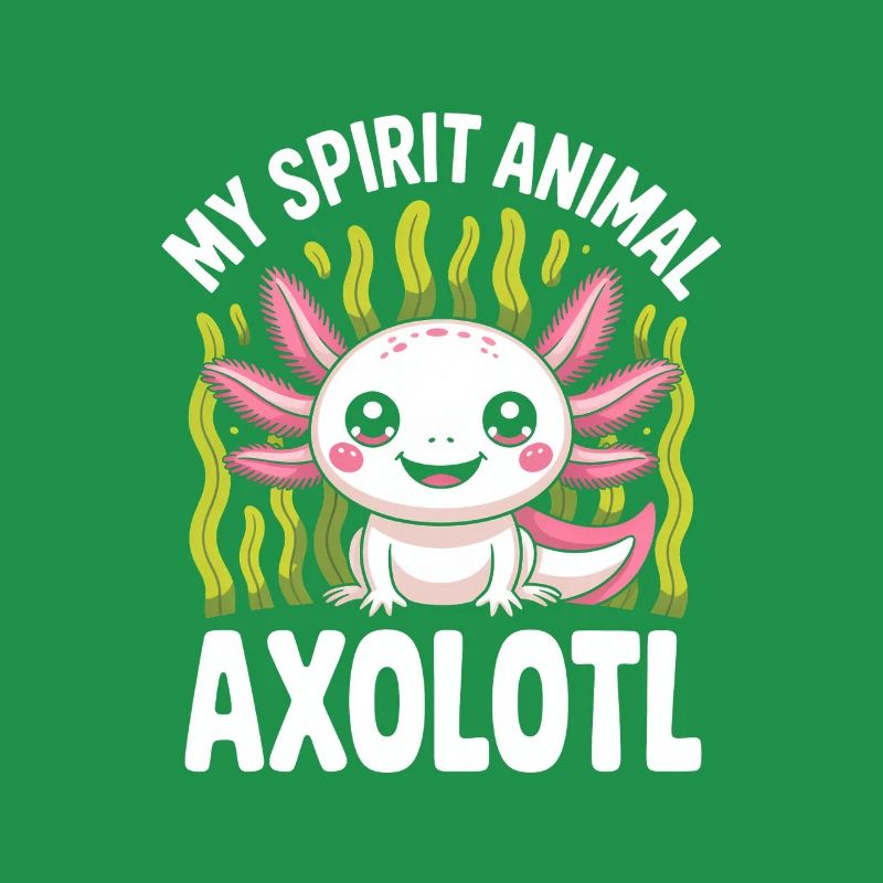 Mein Geisttier-Axolotl