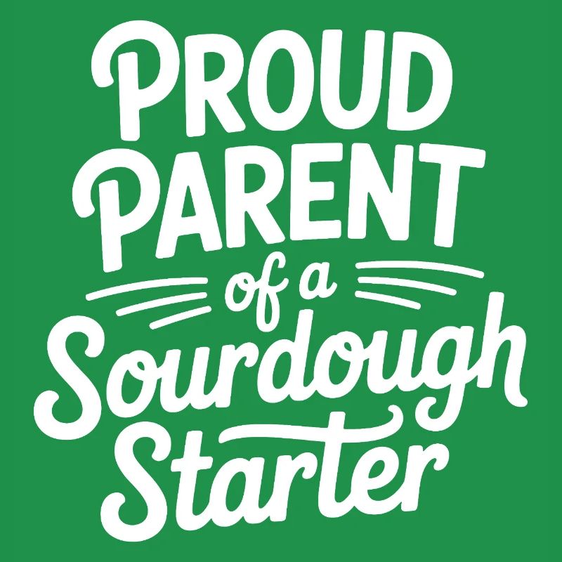 Stolzer Elternteil eines Sauerteigstarters