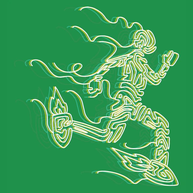 Stylized Rocket Runner